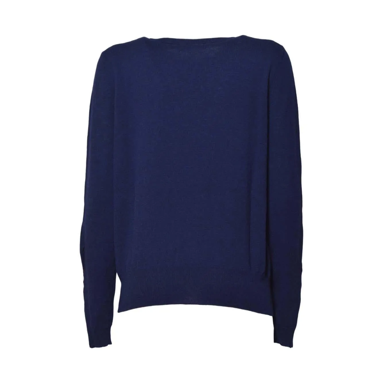 Solotre M3F0050 cardigan donna blu