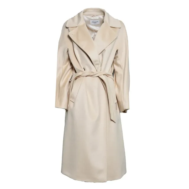 MaxMara Weekend Resina cappotto beige lana vergine