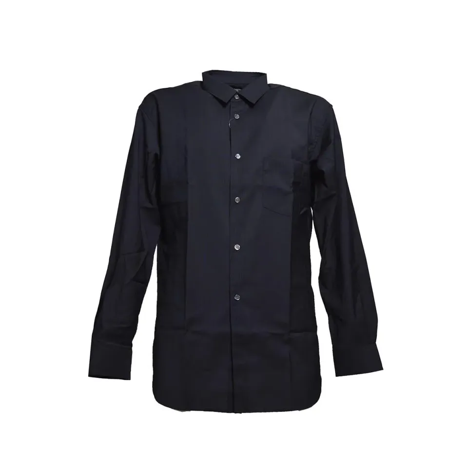 Comme Des Garcons Shirt FZB302PER camicia blu navy