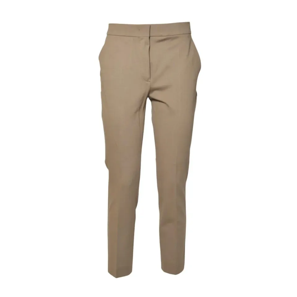 MaxMara 2521786021600 Pegno pantalone nocciola elastan
