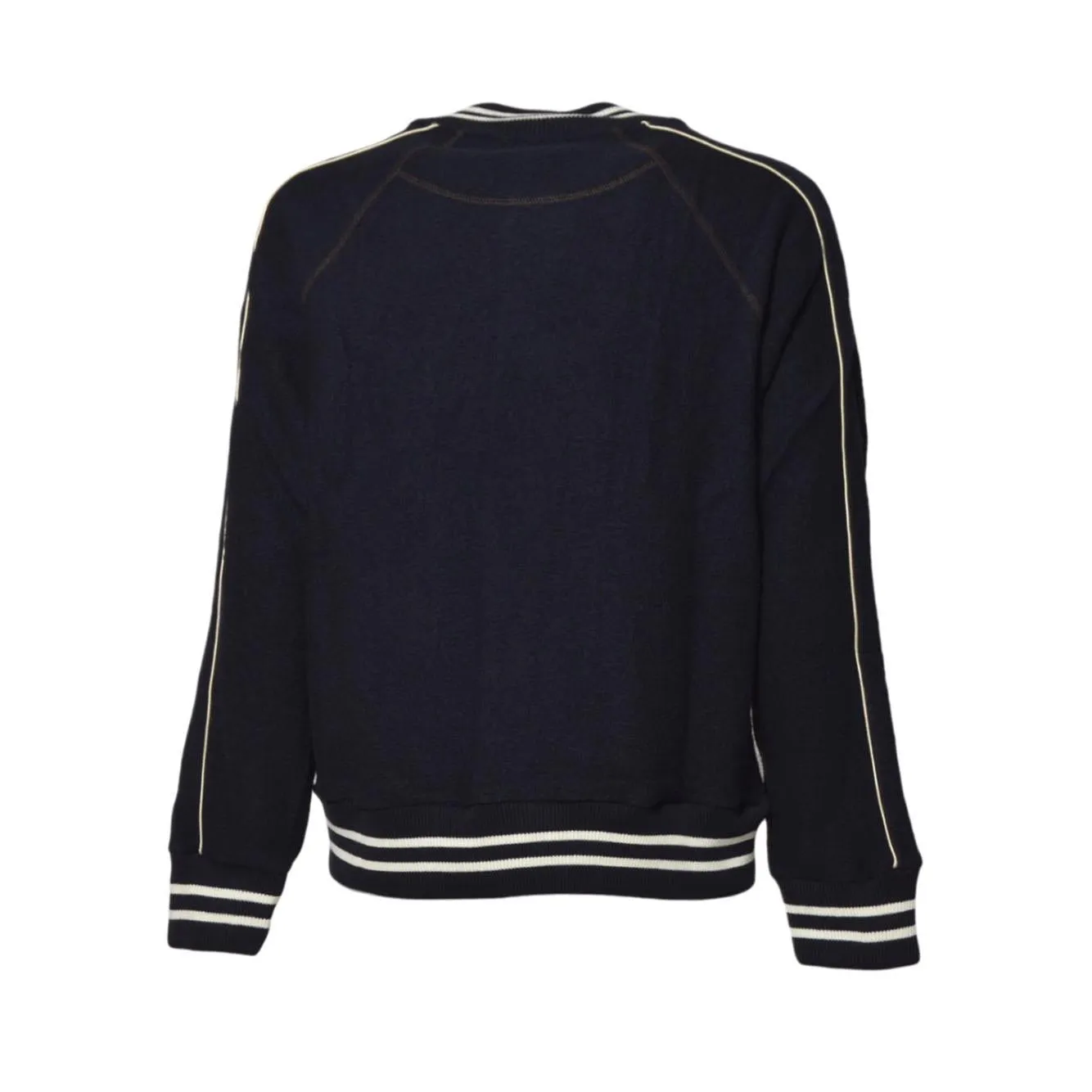 Wales Bonner MA25JE18JE04503 giubbino varsity blu navy