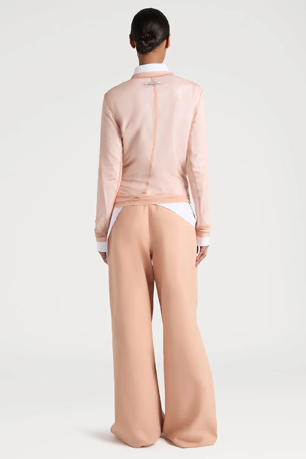 PORTS 1961 PW225 top velato nude viscosa