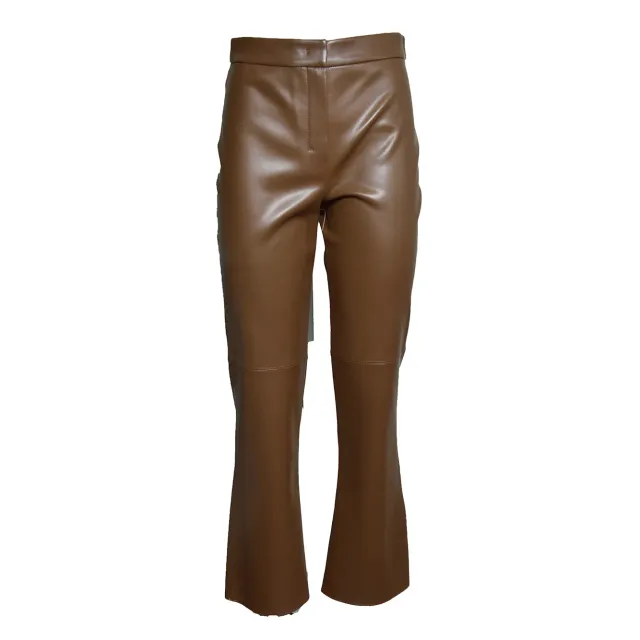 S Max Mara 2629786041600 Sublime pantalone pelle marrone