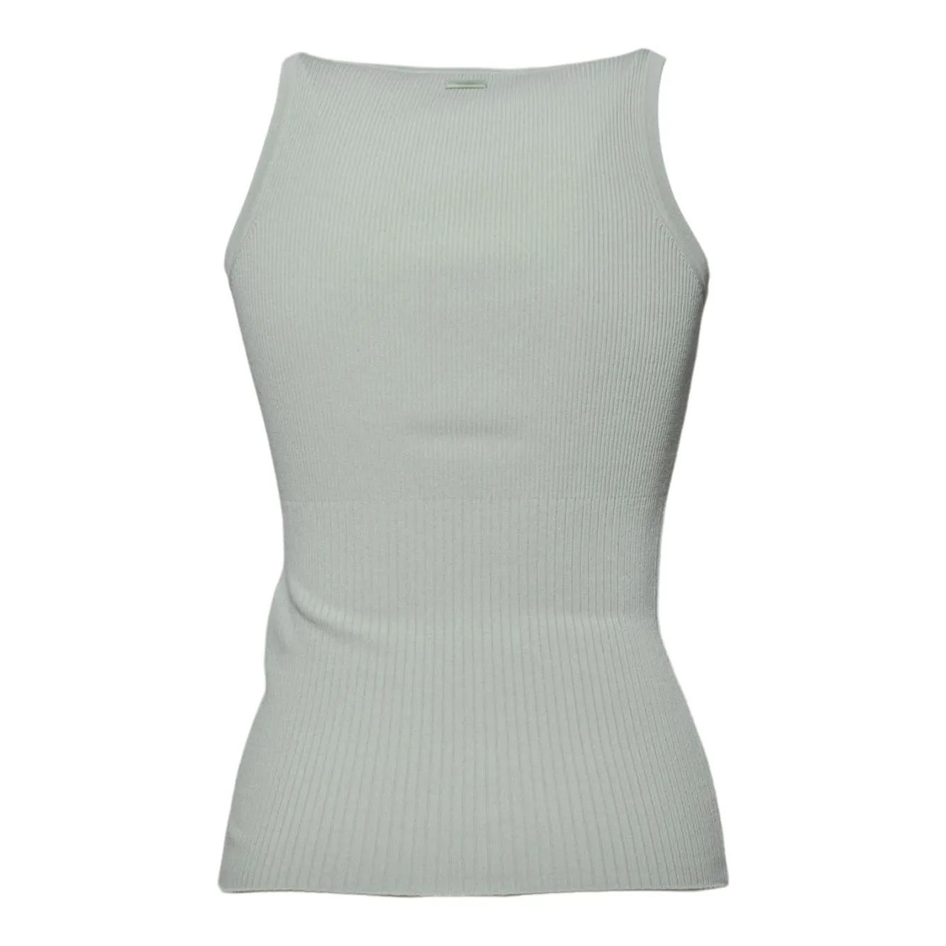 MaxMara 2611361032600 Ghiro canotta verde menta viscosa