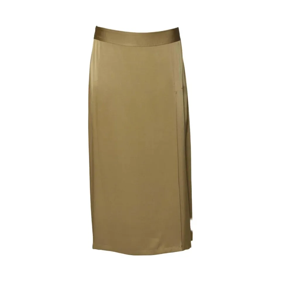 Aspesi 2272P591 Gonna Seta Cammello Donna