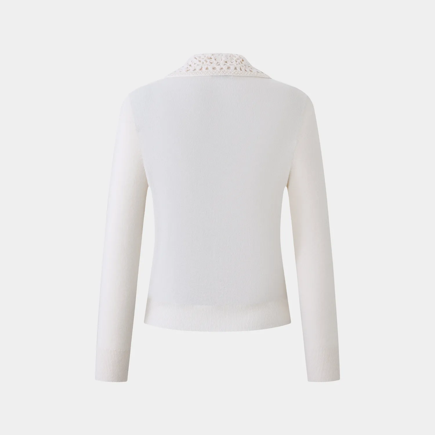 PORTS Cream Polo maglia polo crema scollo polo