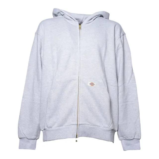 Dickies Fostoria DK0A89PR felpa grigio chiaro zip