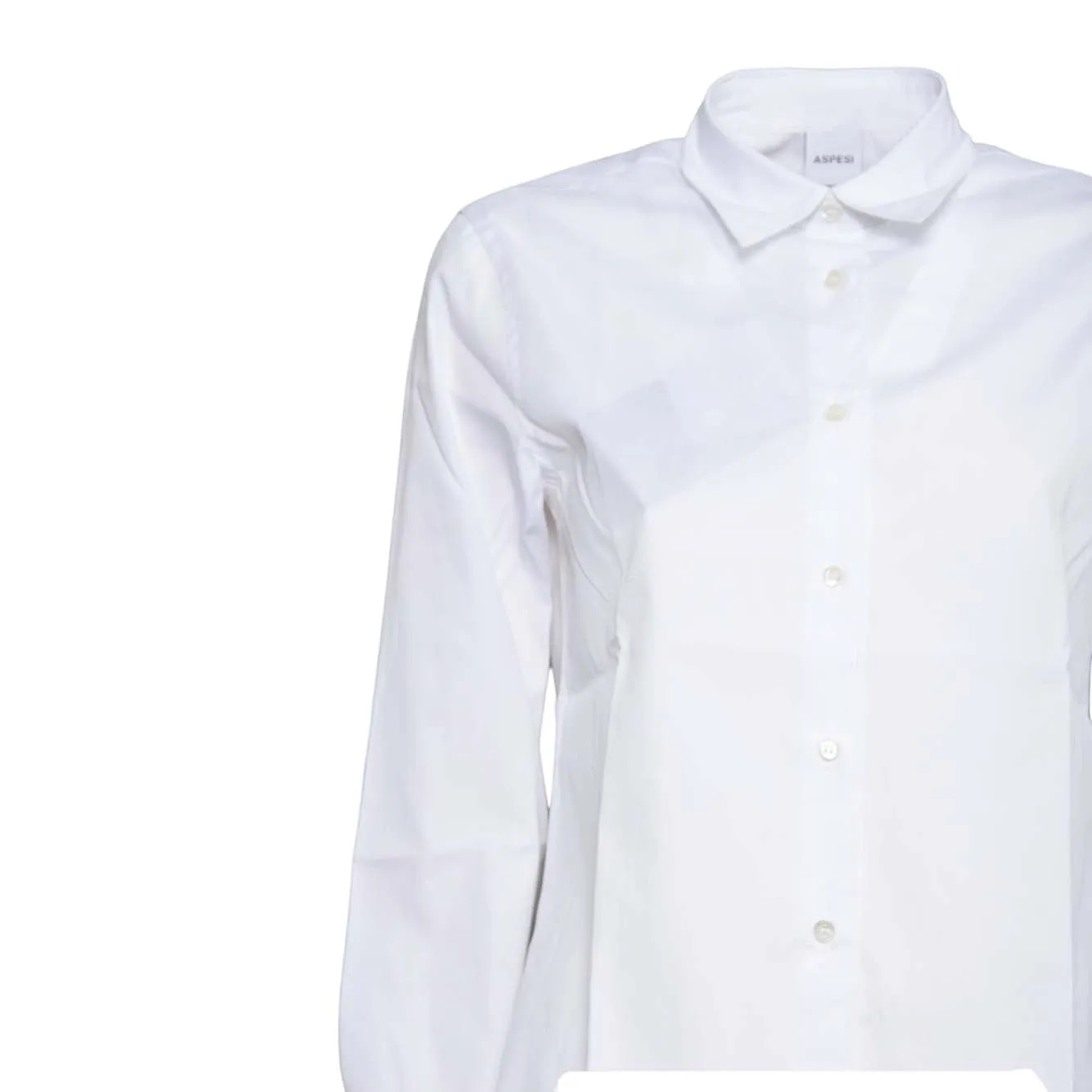 Aspesi 5422C11807072 camicia bianca cotone donna