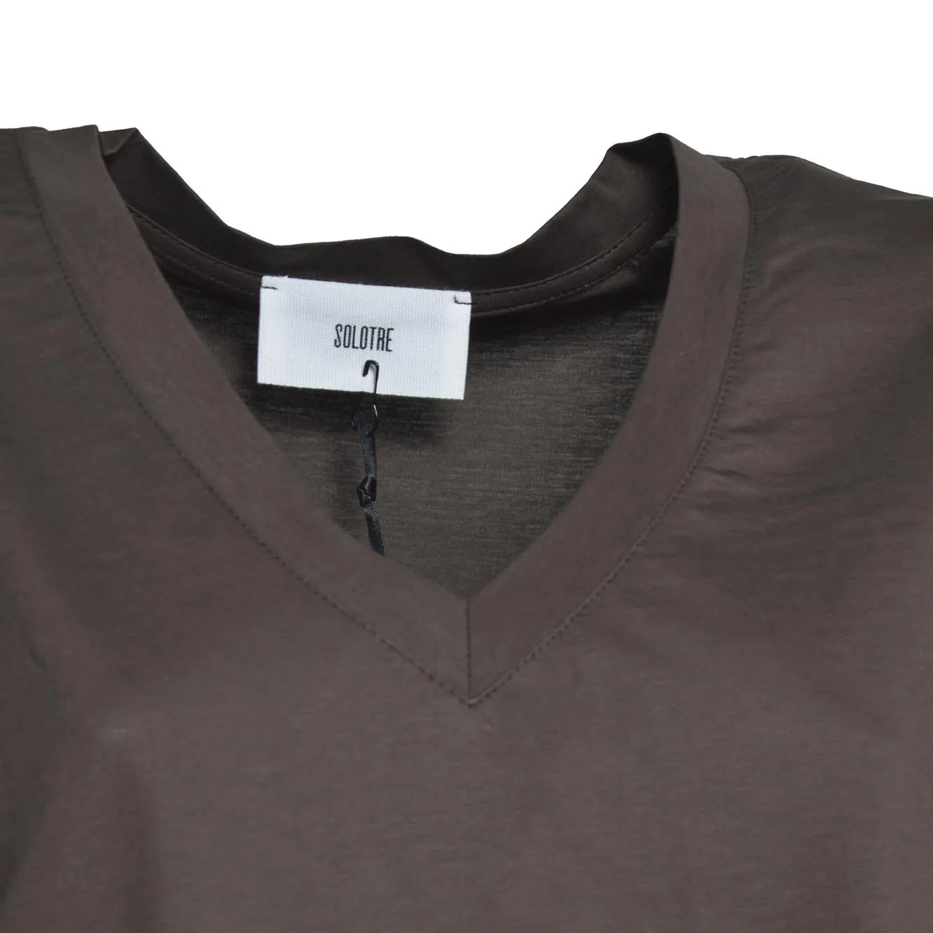 Solotre M1AB0191 t-shirt testa di moro cotone