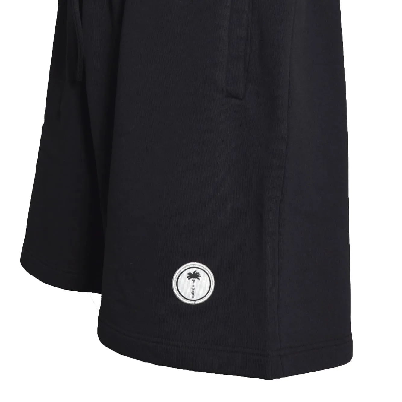 Palm Angels Tree Logo PMCI019S26FLE003 bermuda nera