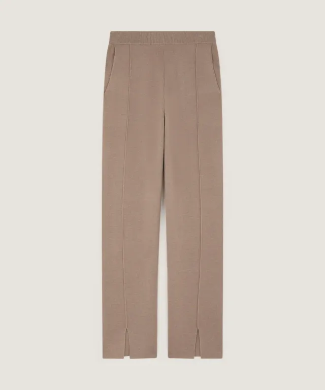 Rodier Pantaloni maglia Milano mocha sigaretta