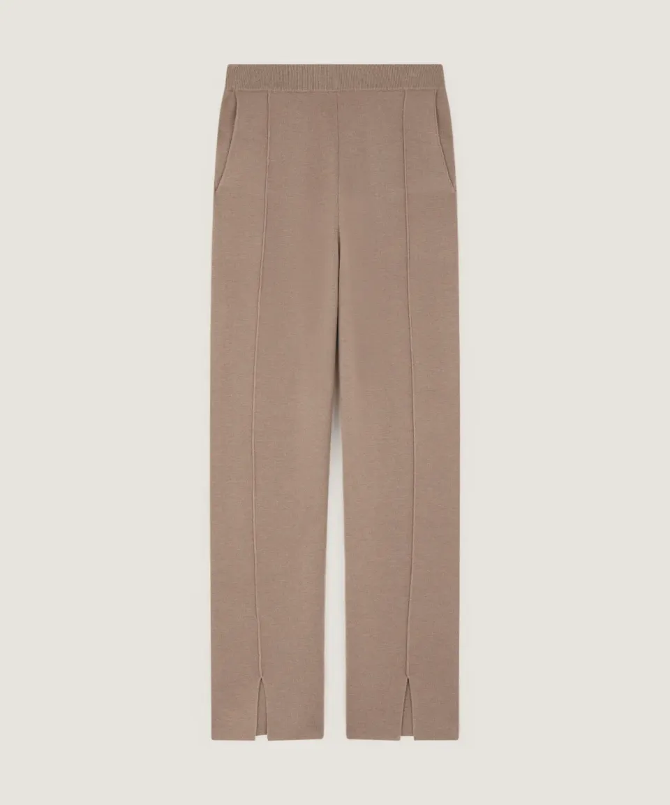 Rodier Pantaloni maglia Milano mocha sigaretta