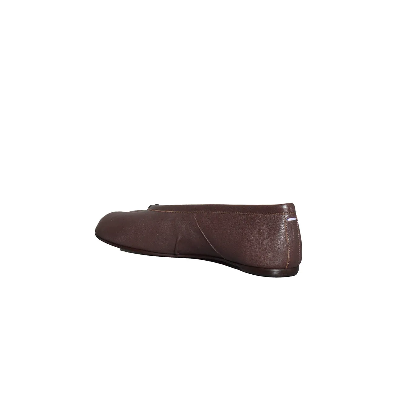 Maison Margiela S58WZ0127P3753 ballerine marrone 38