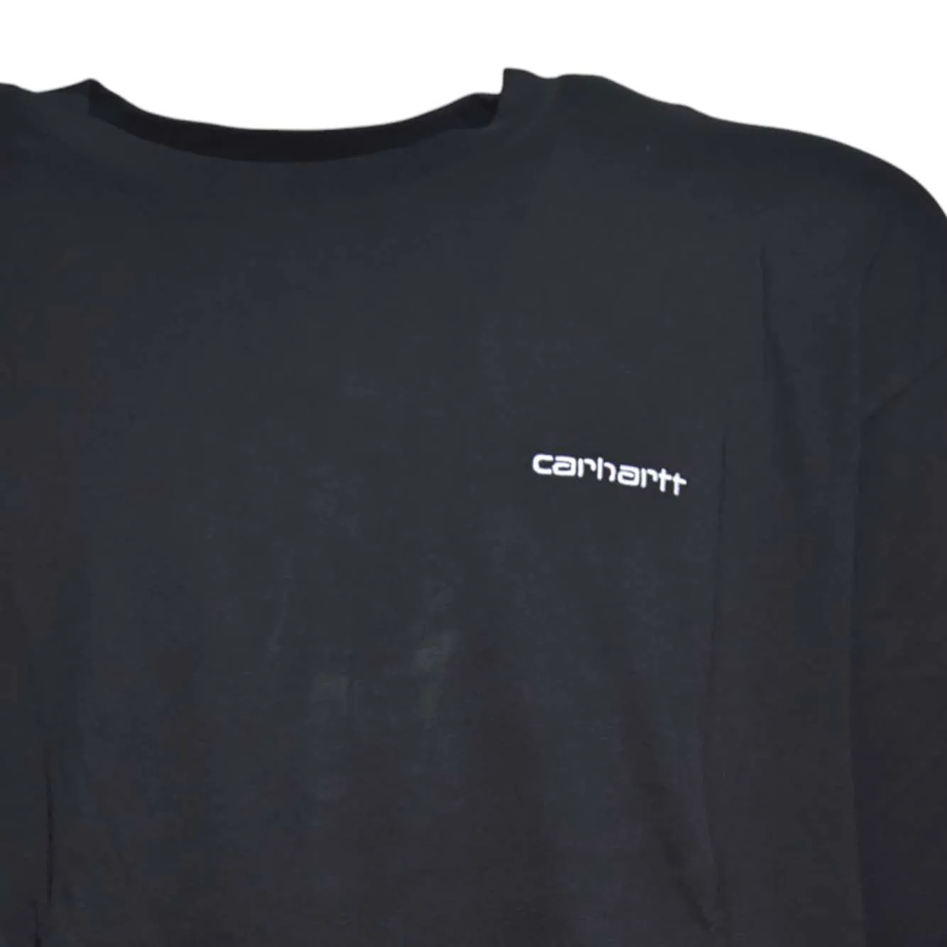 Carhartt WIP I030435 t-shirt ricamo nero uomo