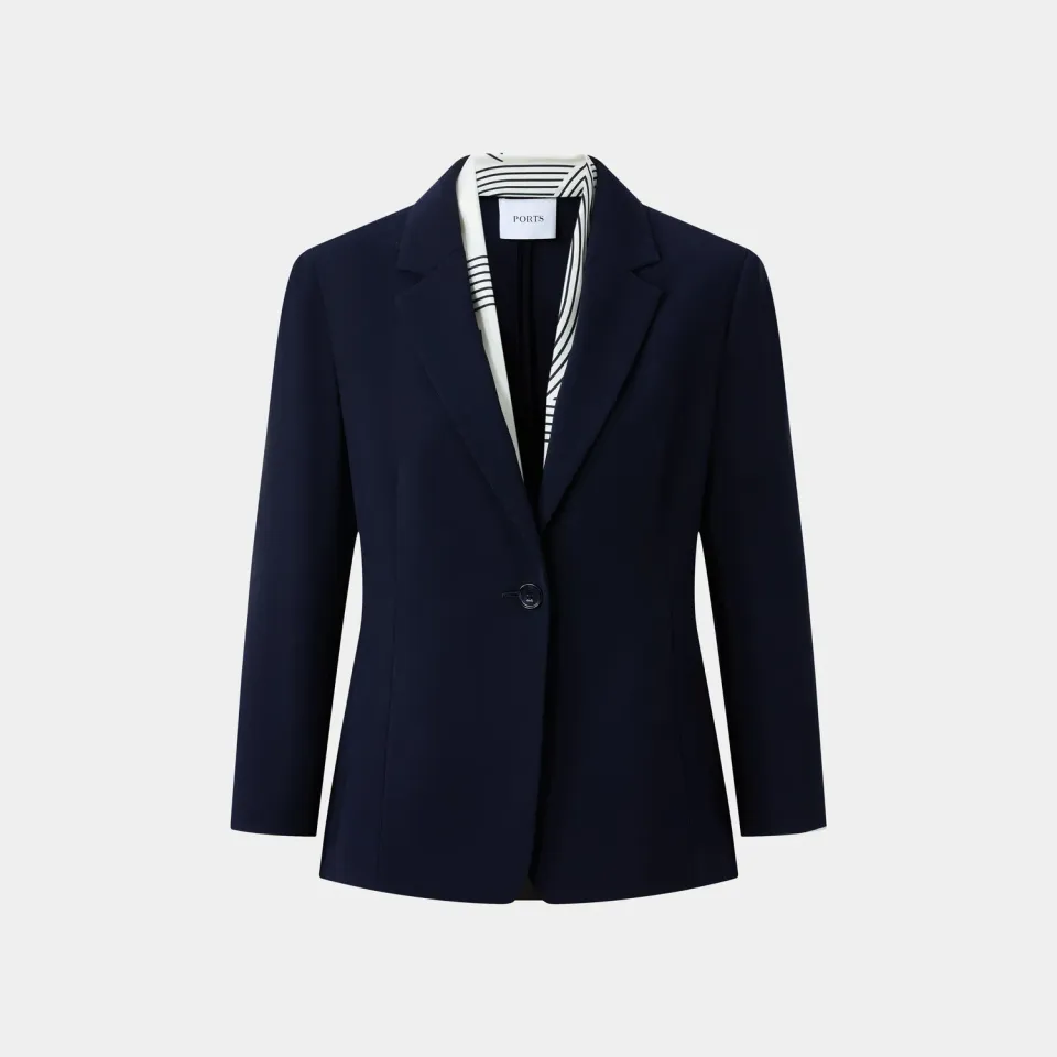 Ports Coastal Chic blazer navy elegante