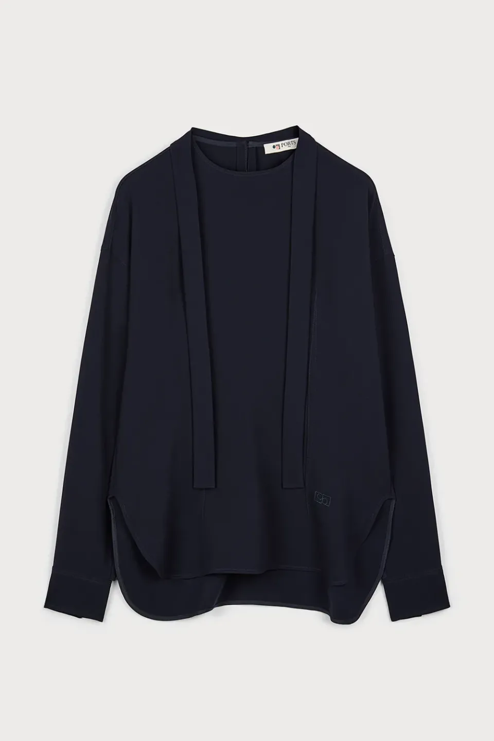 PORTS 1961 All-Day camicia navy blu comfort