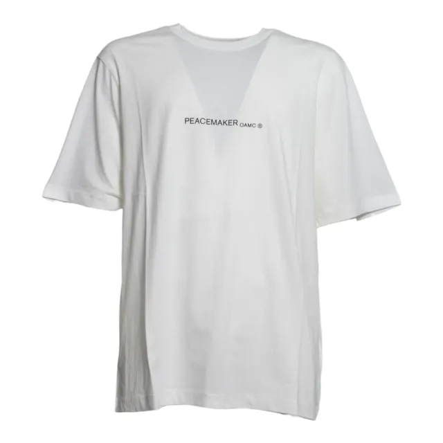OAMC PCM3OT01BJE001 t-shirt birds print bianca