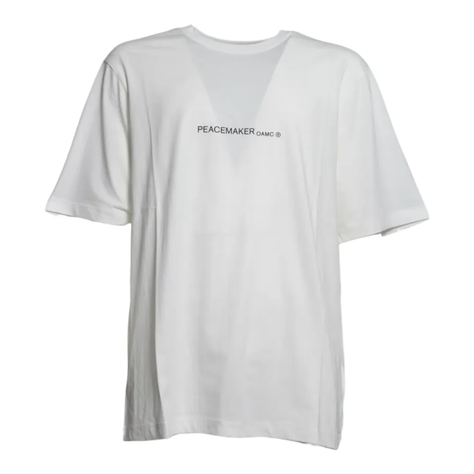 OAMC PCM3OT01BJE001 t-shirt birds print bianca