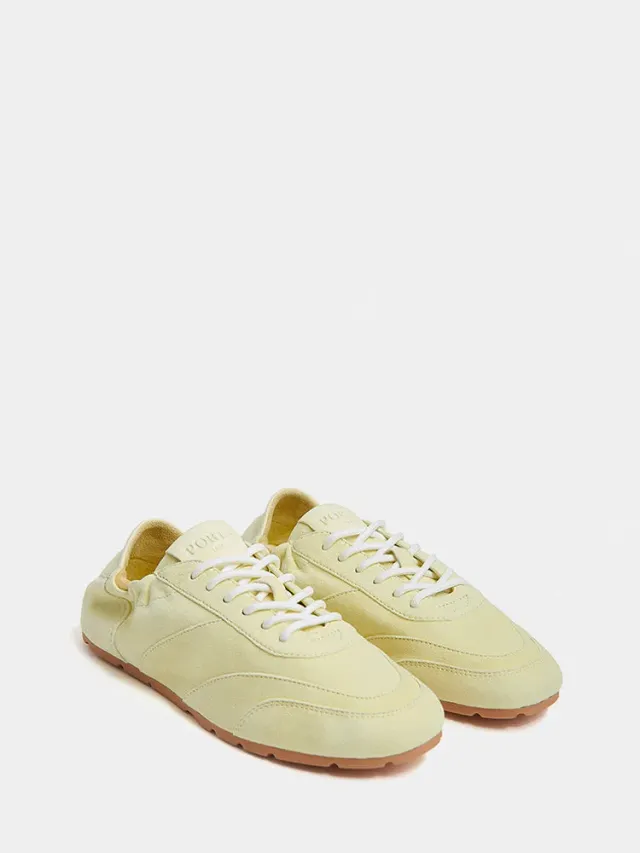 PORTS 1961 Yellow Suede sneakers camoscio gialle