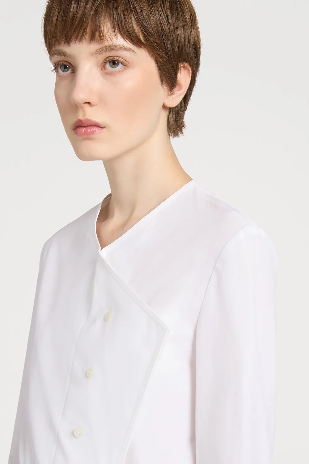Ports 1961 No.10 camicia bianca optic white 36 38
