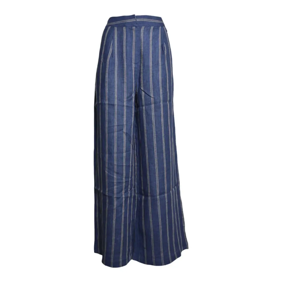 JcSophie L3057LEROY pantalone blu righe bianche