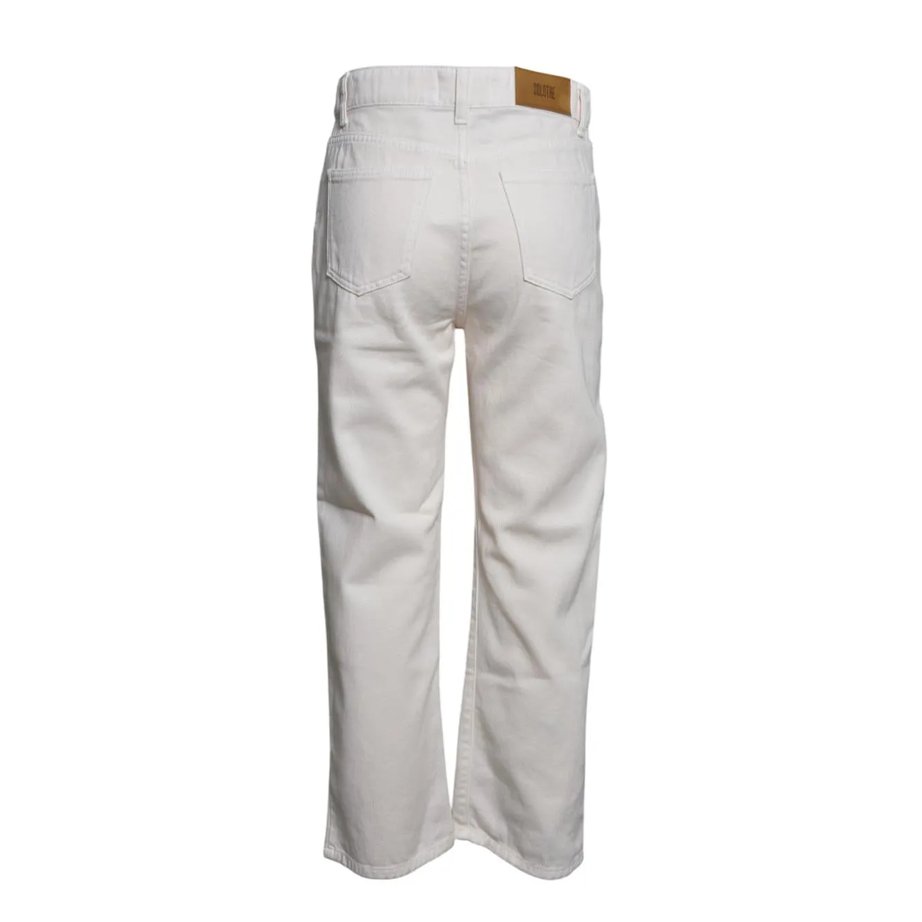 Solotre M1AB0165ABU02S pantalone donna cotone panna
