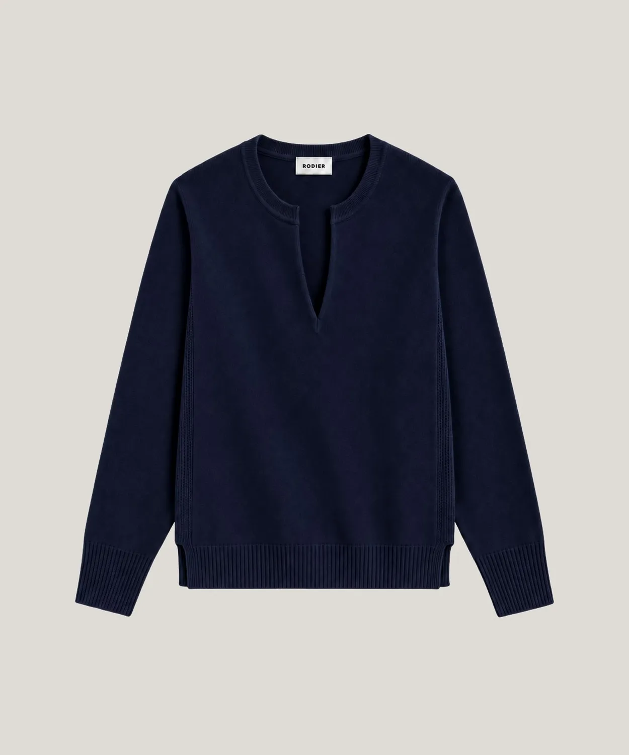 Rodier maglia cashmere donna tunisino blu marino