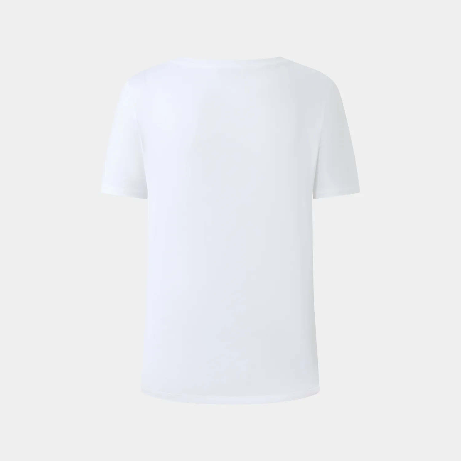 PORTS Leafy Essence t-shirt bianca foglie verdi