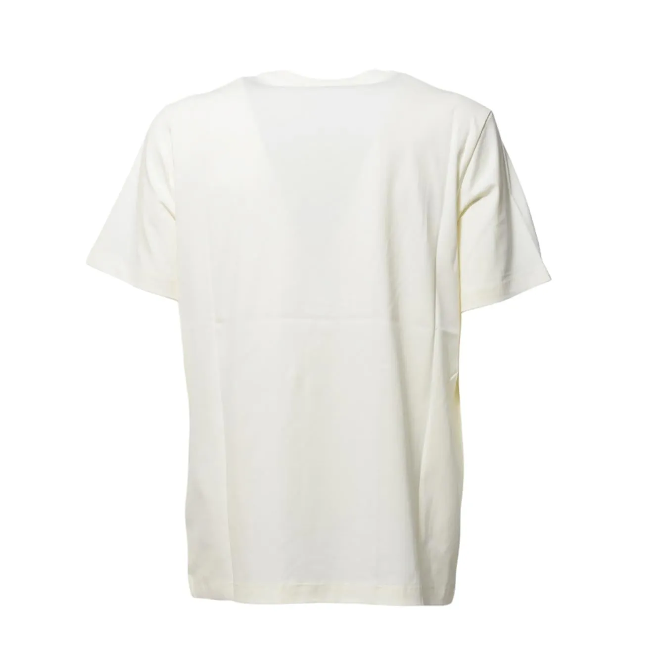 MSGM 2000MM500200002 T-shirt panna in cotone L