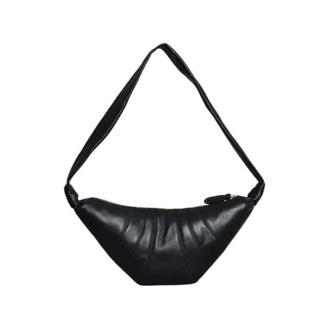 Lemaire BG0001LL095BK999 borsa a spalla nera pelle