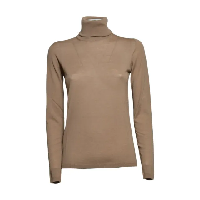 Max Mara Saluto cardigan cammello lana vergine