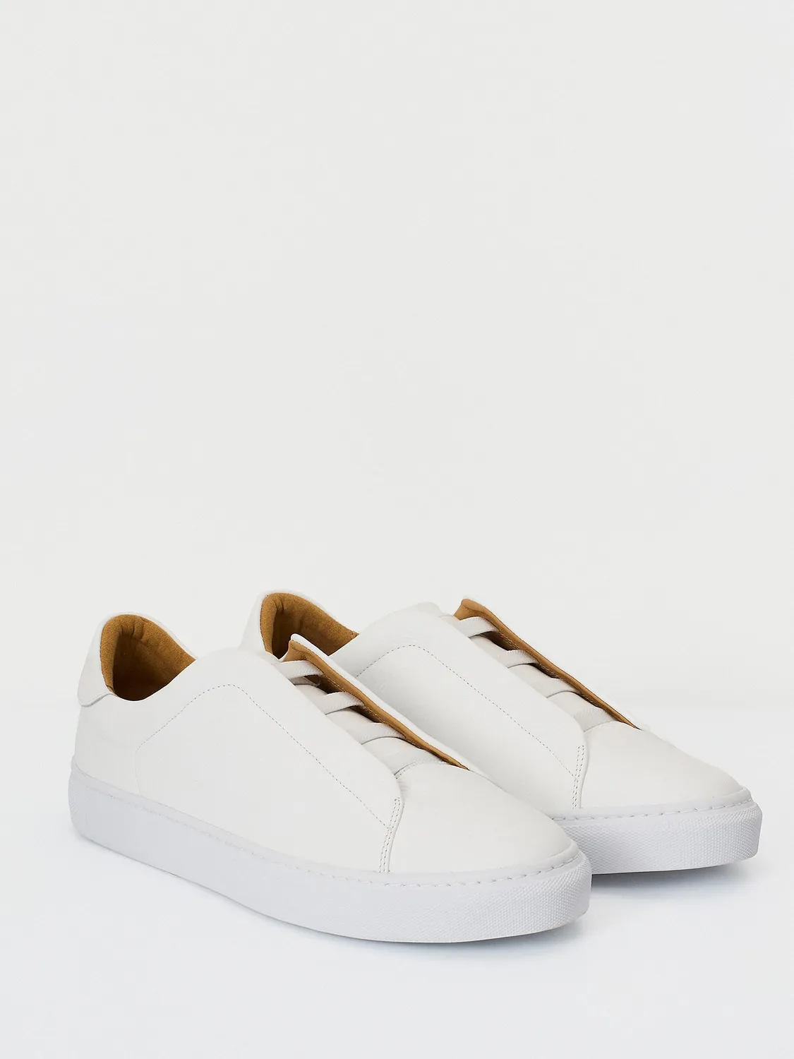 Paul Taylor Ginnico pelle martellata slip-on