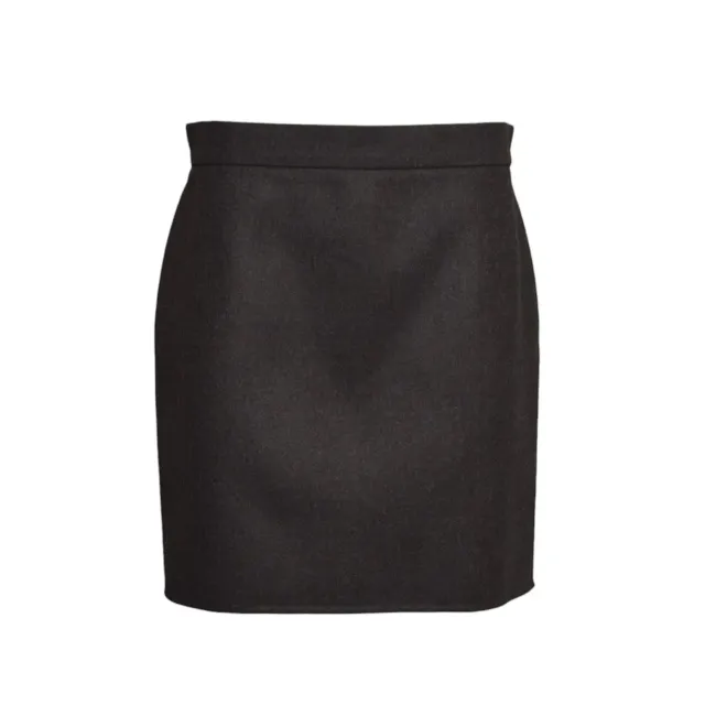 Max Mara 26211064136 gonna donna fango lana vergine