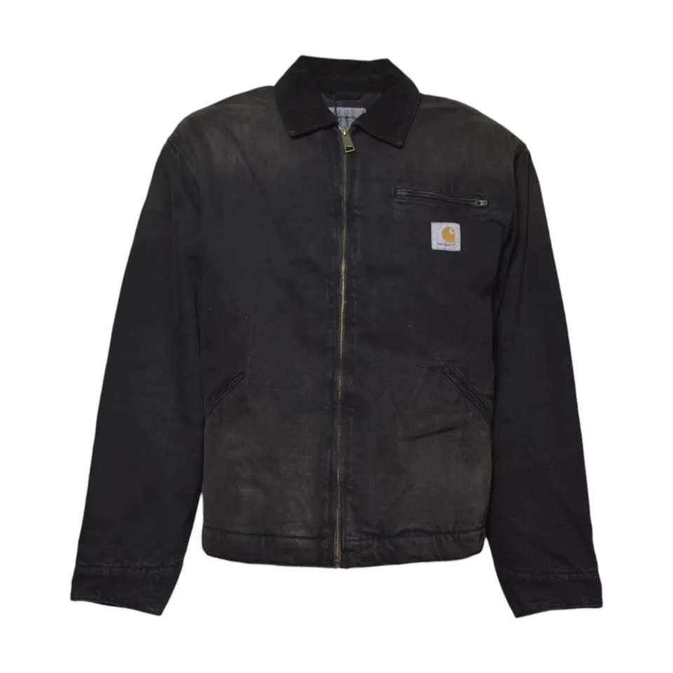 Carhartt WIP Detroit I037535 giubbino tabacco denim