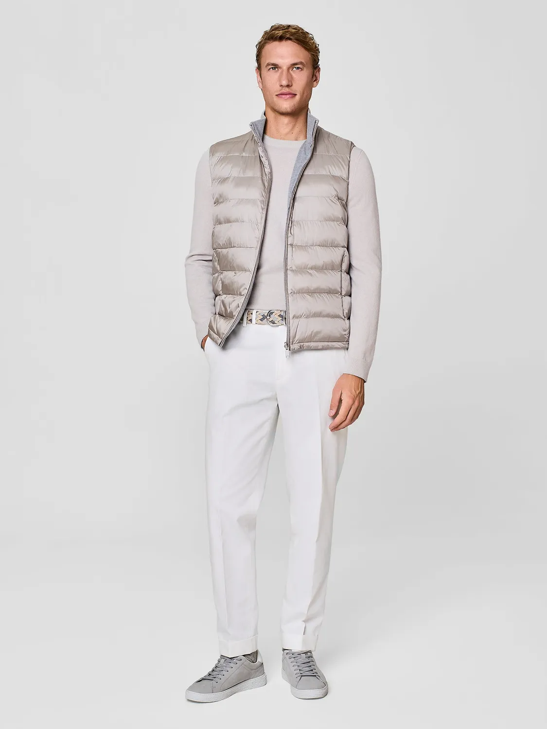 Paul Taylor Smanicato Reversibile Piumino Ultralight Burro