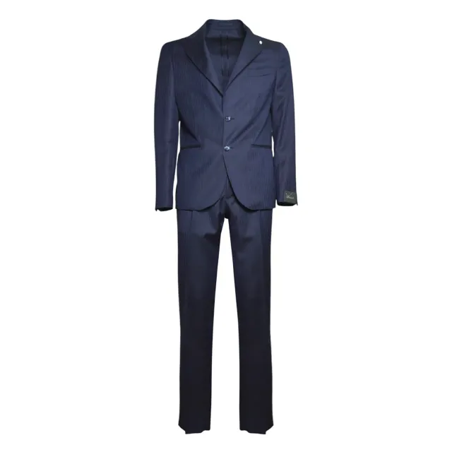 Brando 368246205 abito uomo blu notte giacca pantalone