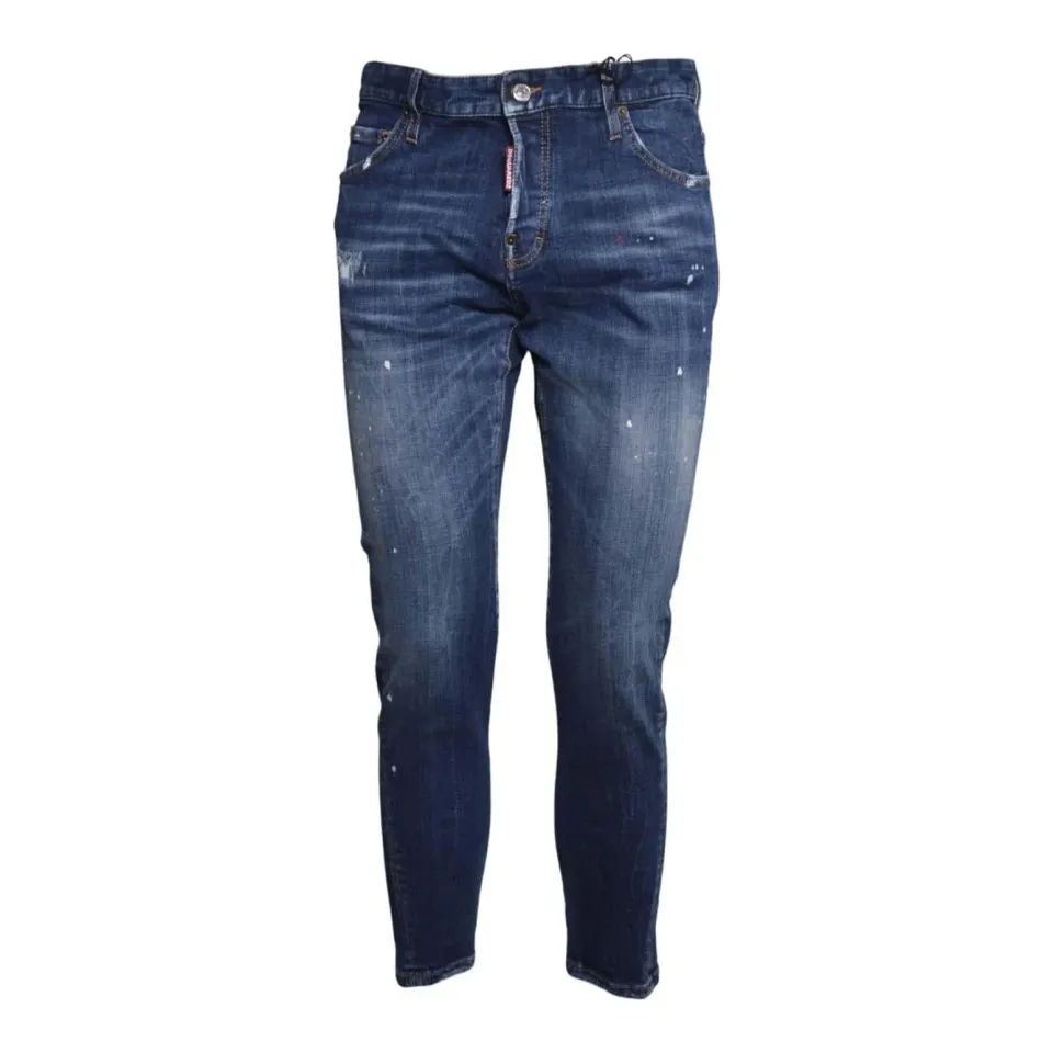 Dsquared2 S74LB1874S30664 jeans slim blu denim