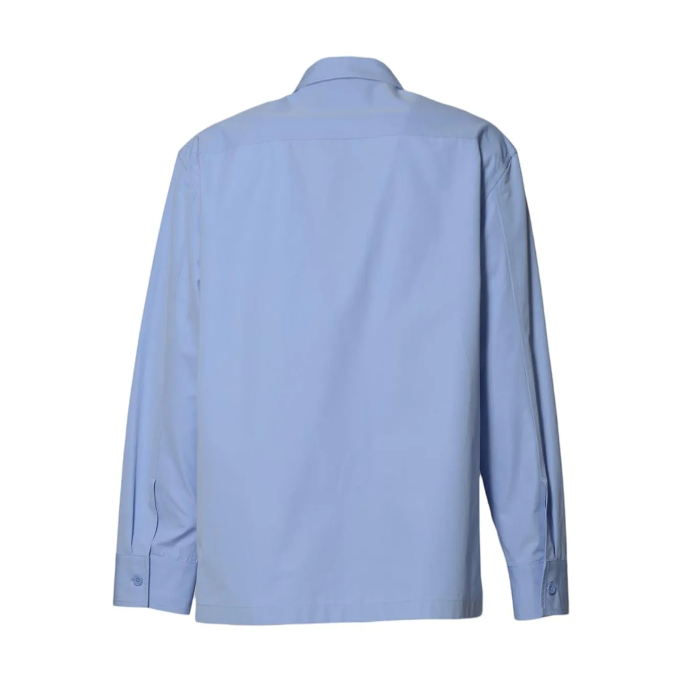 Jil Sander J61DL0014J45002 camicia azzurra cotone