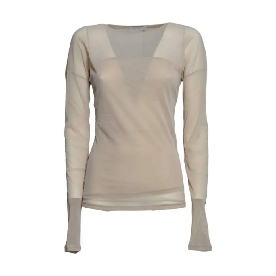 Lemaire Ballerina TS0062LJ1070 maglia rosa pallido