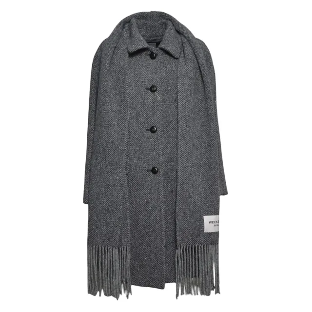 Max Mara Weekend Latino cappotto lana grigio