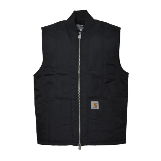 Carhartt WIP Lachlan I034387 gilet nylon nero leggero