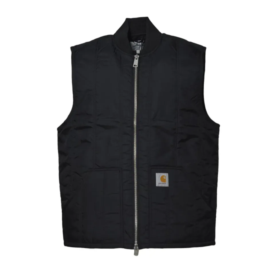Carhartt WIP Lachlan I034387 gilet nylon nero leggero