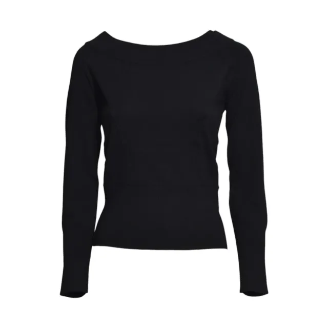 Max Mara Como cardigan nero lana donna