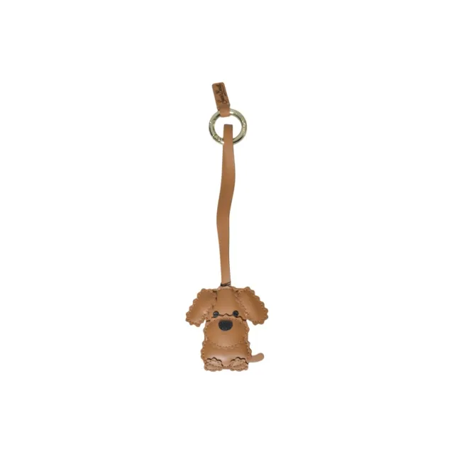 Saint Barth BCHARM01 charm borsa pelle cammello