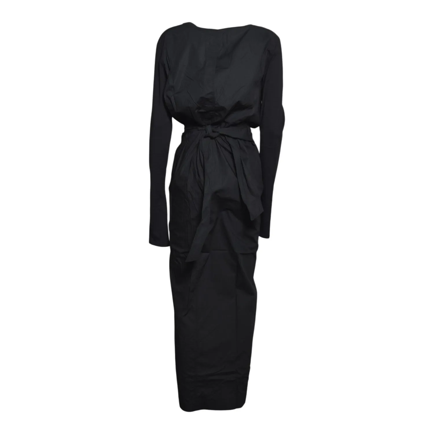 Our Legacy W2267TVB abito twisted nero jersey