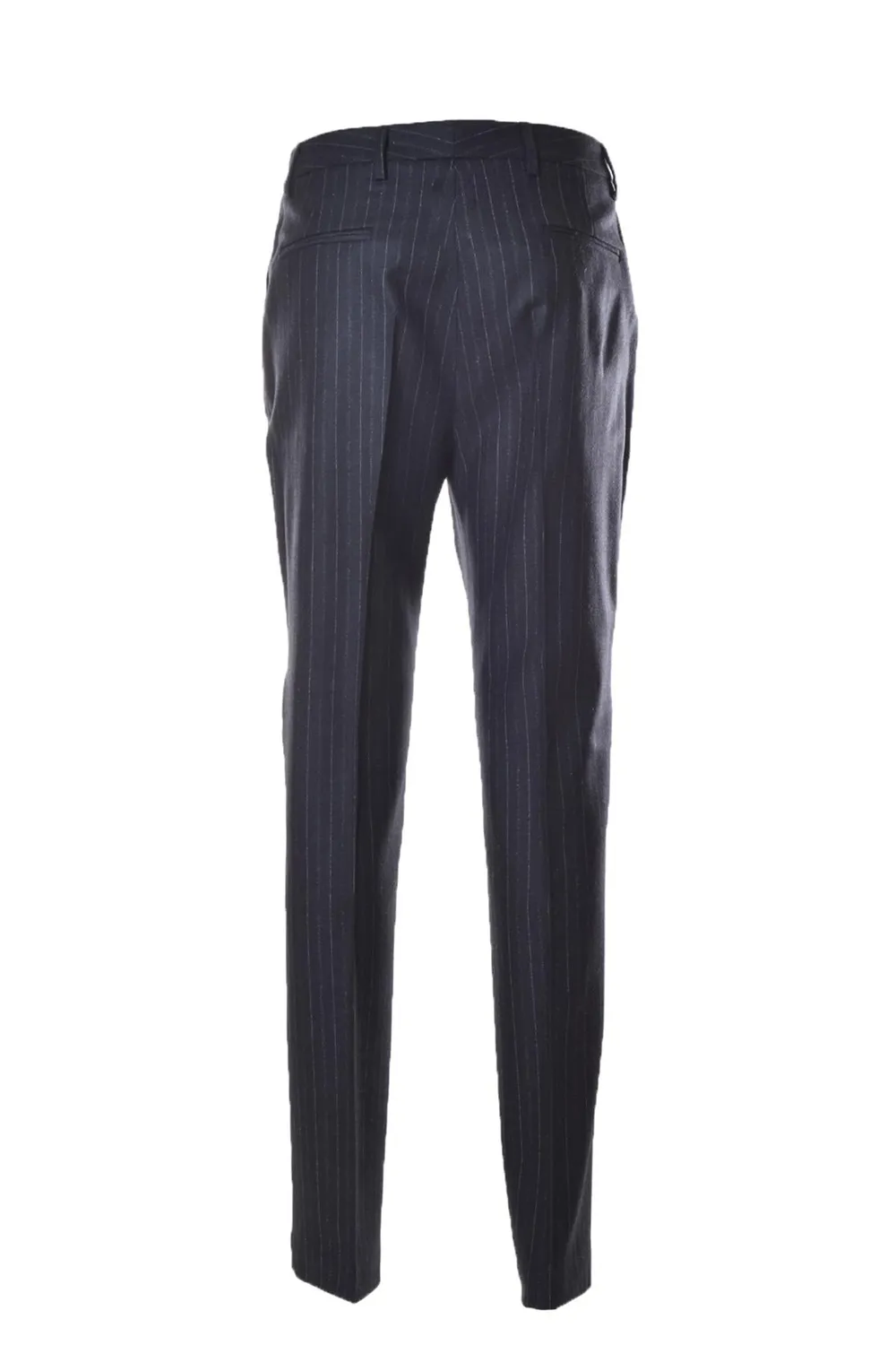 Tonello P53205074R pantalone blu lana cachemire