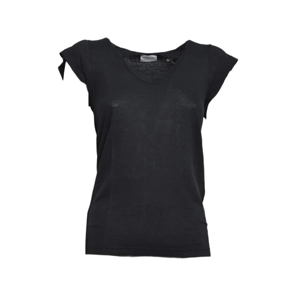 Marant Etoile Zankou TS0014FBB1N17E t-shirt nera XS