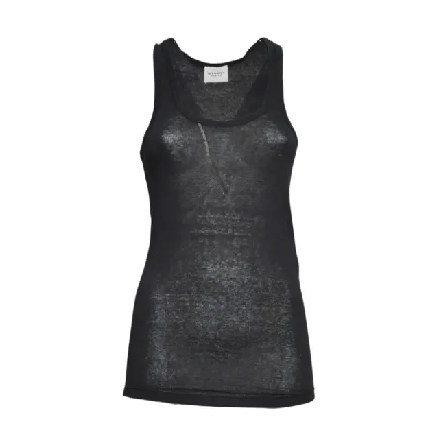 Marant Étoile Thea TS0261FBB1N17E canotta nera lino