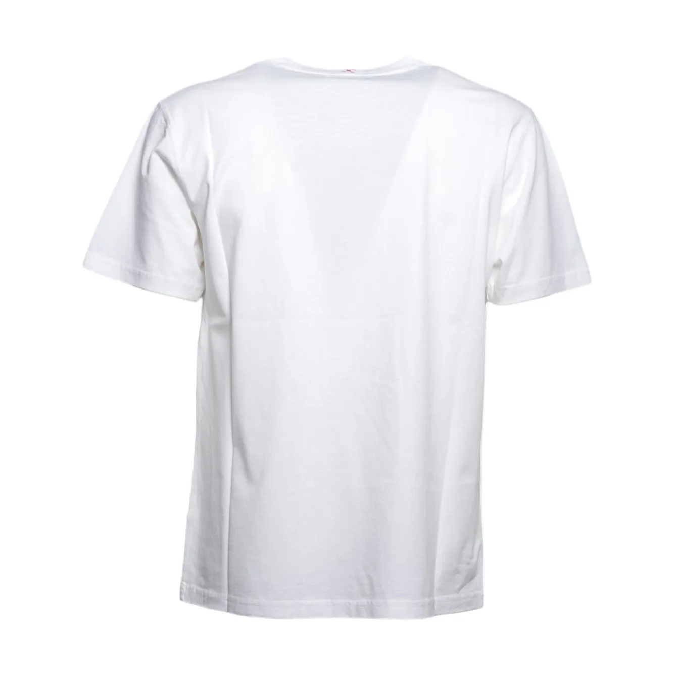 Saint Barth DNV0002 Denver t-shirt bianca stampa blu