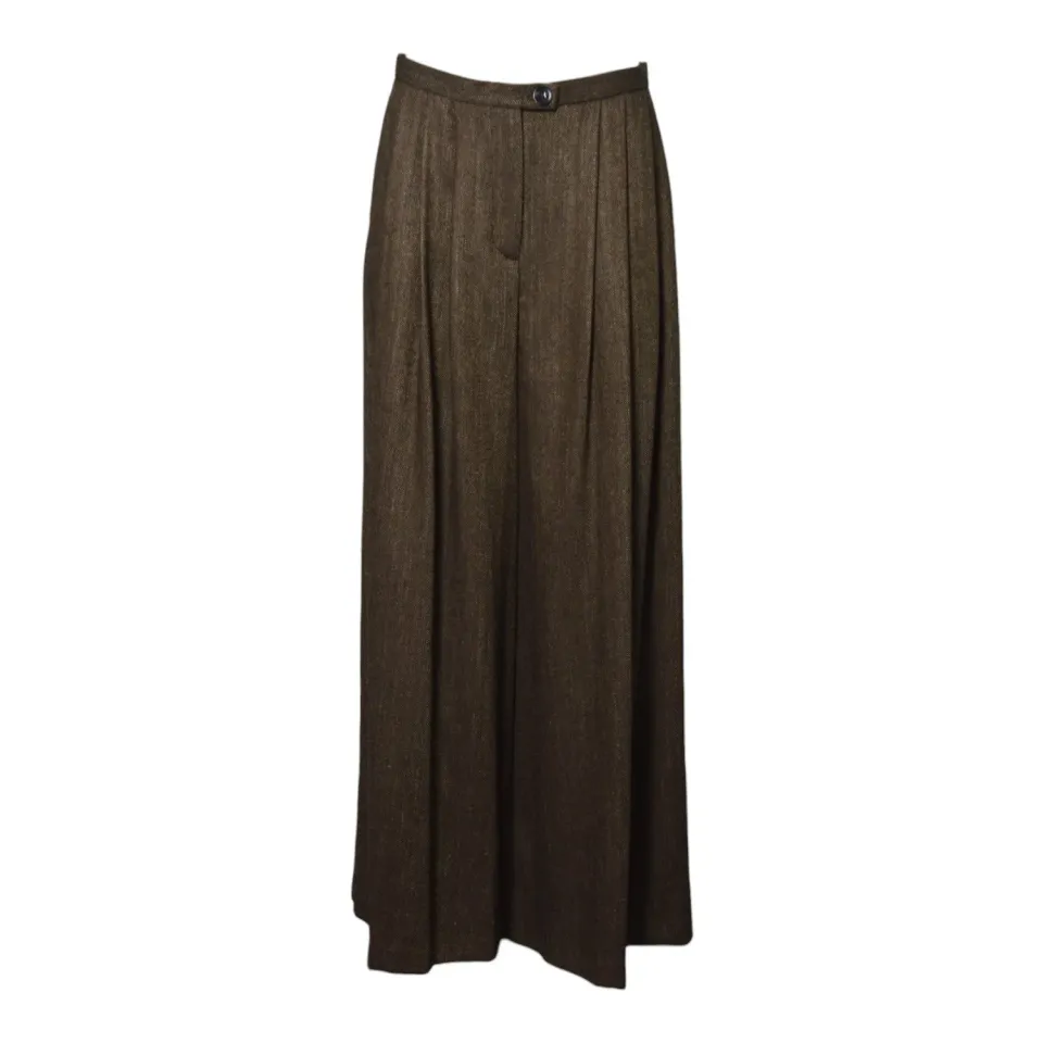 Solotre M1AC0041 pantalone donna cioccolato